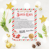 Officiële Noordpool-brief van Santa