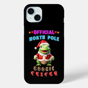 Officiële Noordpool Cookie Tester Giant Christmas iPhone 15 Mini Hoesje