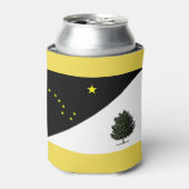 Officiële North Backyardistan drankisolator Blikjeskoeler (Blikje Voorkant)