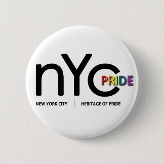 Officiële NYC Pride-Button Ronde Button 5,7 Cm