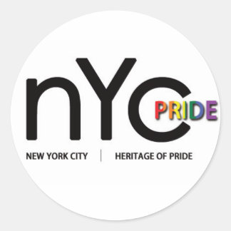 Officiële NYC Pride Sticker