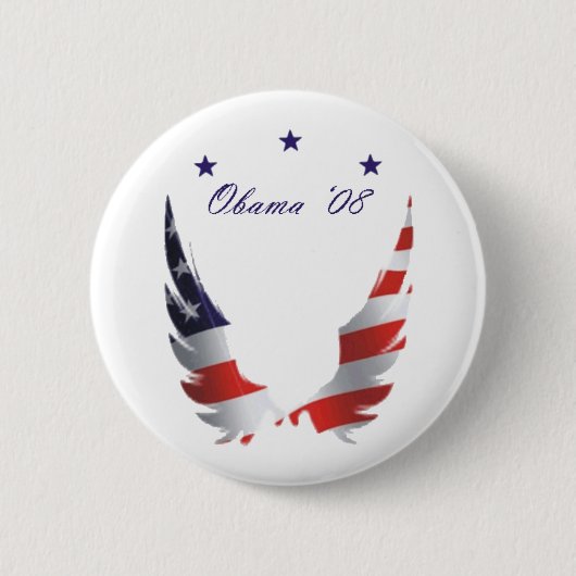 Officiële Obama-Button #1 Ronde Button 5,7 Cm (Voorkant)