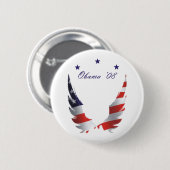 Officiële Obama-Button #1 Ronde Button 5,7 Cm (Voorkant /achterkant)