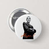 Officiële Obama-Button #6 Ronde Button 5,7 Cm (Voorkant /achterkant)