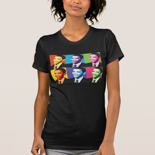 Officiële Obama Support T-shirt (Voorkant)
