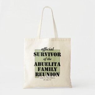 Officiële overlevende (groene) tote bag