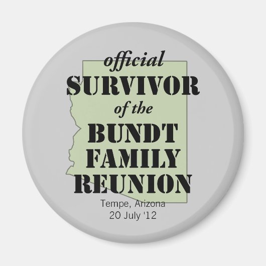 Officiële overlevenden magneet (Voorkant)