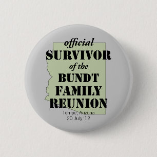 Officiële overlevenden ronde button 5,7 cm