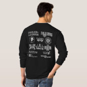 Officiële Paddy Rock Radio Long Hoeve T-shirt (Achterkant volledig)