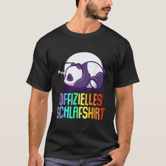 Officiële Panda Panda Beer Slaap T-shirt