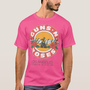 Officiële Pistolen N Rozen 1989 Bullet Seal LA T-shirt