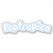 Officiële Poptropica Vinyl Stickers (Voorkant)