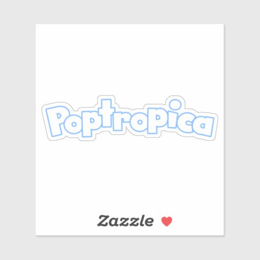 Officiële Poptropica Vinyl Stickers (Vel)