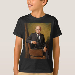 Officiële portret van president Dwight Eisenhower T-shirt
