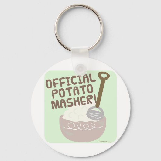 Officiële Potato Masher Sleutelhanger (Voorkant)