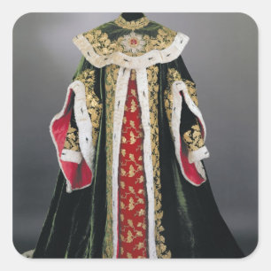 Officiële robots van het Hongaars Vierkante Sticker