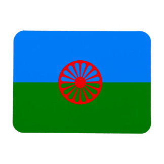 Officiële Romaanse zigeunervlag Magneet