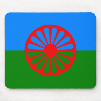 Officiële Romaanse zigeunervlag Muismat