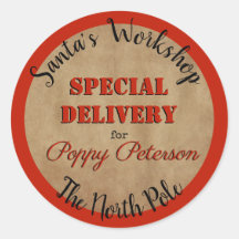 Officiële Santa's Workshop Stickers