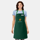 Officiële Schort van Cafe Sunflower (Gedragen)