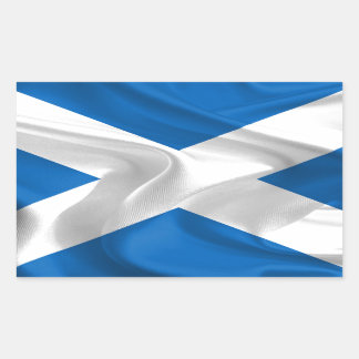 Officiële Schotse vlag voor onafhankelijkheid Rechthoekige Sticker