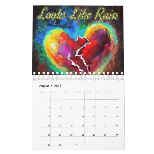 Officiële Scotty Allen 2024 Spiral Calendar Kalender (Aug 2026)