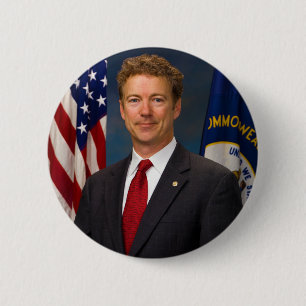 Officiële Senator Rand Paul Portrait Ronde Button 5,7 Cm