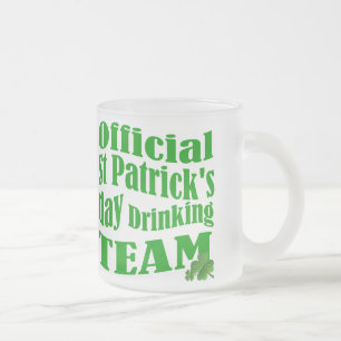 Officiële Sint Patrick's day drink team Matglas Koffiemok