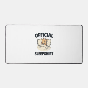 Officiële slaapshirt Giraffe Grappig slaap shirt D Bureaumat