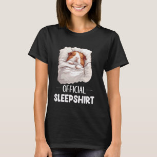 Officiële Sleepshirt Sleeping Guinea Pig Animal Lo T-shirt