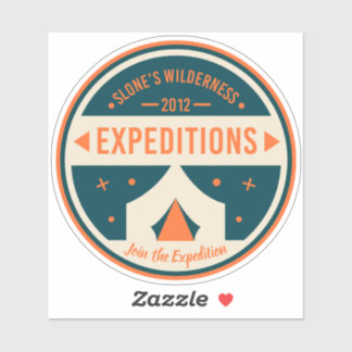 Officiële Slone's Wilderness Expedities Sticker