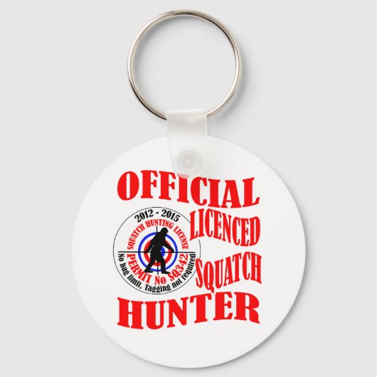 Officiële squatch hunter sleutelhanger (Voorkant)