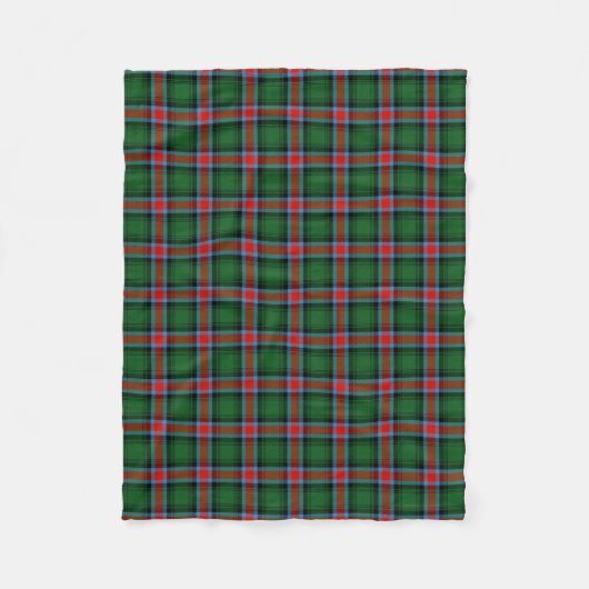 Officiële staat Georgië tartan Fleece Deken (Voorkant)