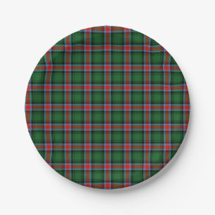 Officiële staat Georgië tartan Papieren Bordje