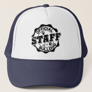 Officiële staf van een hond trucker pet