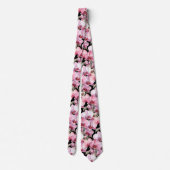 Officiële Stropdas van de Pink Orchid (Achterkant)