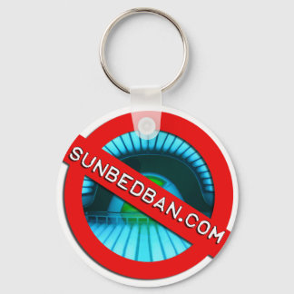 Officiële Sunbedban.com Sleutelhanger