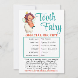 Officiële Tandvaartsontvangstbewijs Kaart