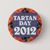 Officiële Tartan Dag 2012 Button (Voorkant)