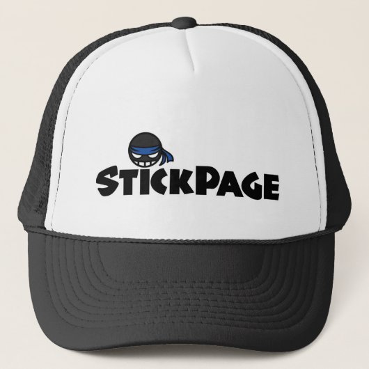 Officiële TekenPage Trucker Hat Pet (Voorkant)