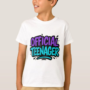 Officiële tiener - Leuke 13e verjaardag voor tiene T-shirt