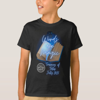 Officiële Tourney of Tales juli 2025 Kinder T-shir T-shirt