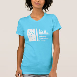 Officiële Urban Sketchers Chicago T-shirt