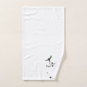 Officiële vogelwateren bad handdoek (Handdoek)