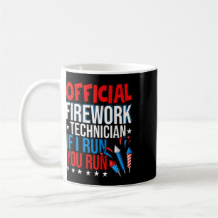 Officiële vuurwerk technicus VS Onafhankelijkheids Koffiemok