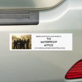 Officiële waterdichte Hippos-Bumpersticker Bumpersticker (Op auto)