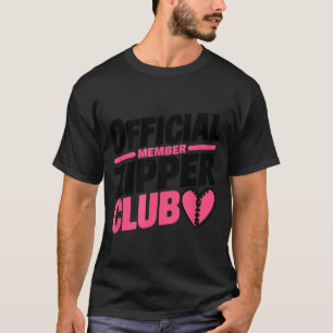 Officiële Zipper Club-lid, Open Hart Bypass-operat T-shirt