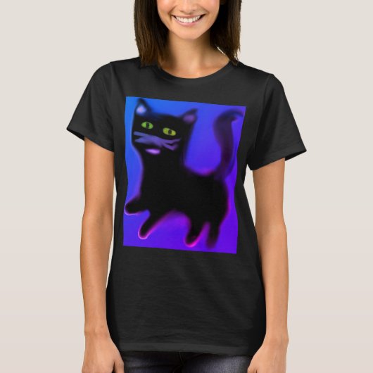 Officiële zwarte catink13 T-shirt (Voorkant)