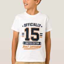 Officiellement 15 T-shirt Édition Limitée Construi