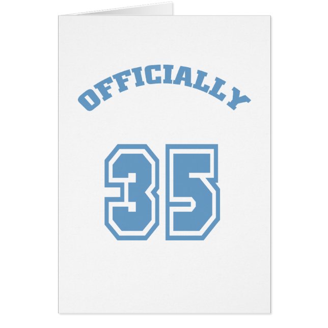 Officiellement 35 (Devant)